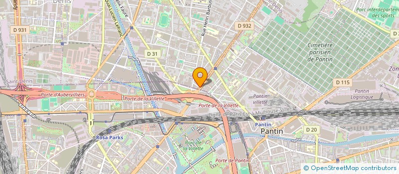 localisation de l'entreprise COPR 2 RUE SOLFERINO 93300 AUBERVILLIERS  AUBERVILLIERS