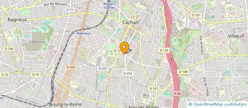 localisation de l'entreprise COPR 20 AV MAL DE LATTRE DE TASSIGNY 94230 CACHAN à CACHAN