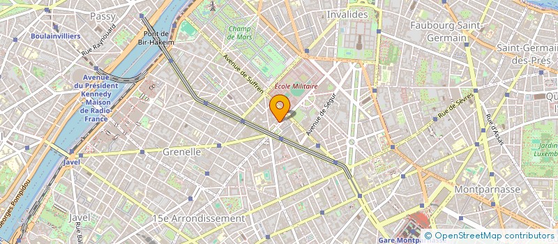 localisation de l'entreprise COPR 20 BIS AVENUE DE LOWENDAL 75015 PARIS  PARIS