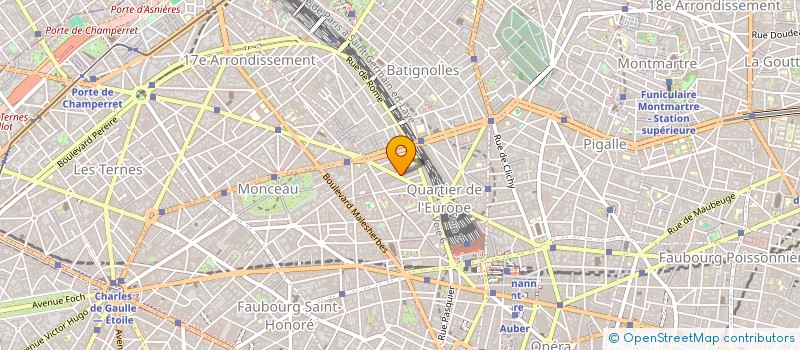 localisation de l'entreprise COPR 20 RUE DE CONSTANTINOPLE 75008 PARIS  PARIS