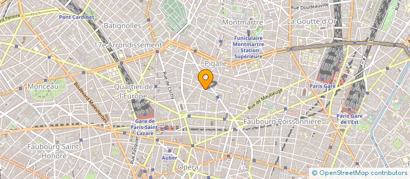 localisation de l'entreprise COPR 20 RUE LA BRUYERE 75009 PARIS  PARIS