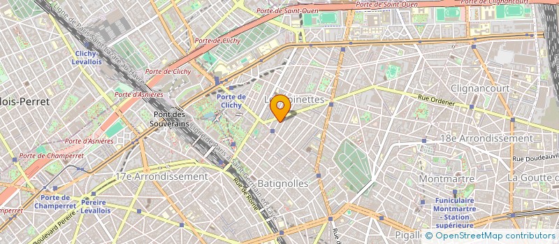 localisation de l'entreprise COPR 20 RUE SAUFFROY 75017 PARIS  PARIS