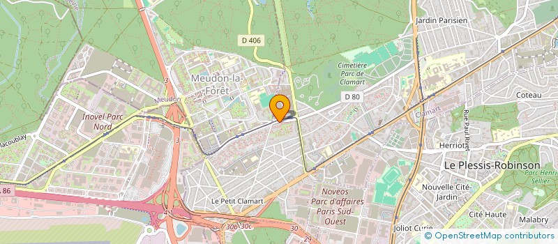 localisation de l'entreprise COPR 203 205 207 RUE DE LA PORTE TRIVAUX 92140 CLAMART à CLAMART