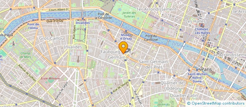 localisation de l'entreprise COPR 209 BD SAINT GERMAIN  PARIS