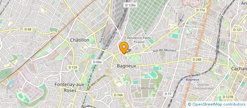 localisation de l'entreprise COPR 21 AV HENRI RAVERA 92220 BAGNEUX à BAGNEUX