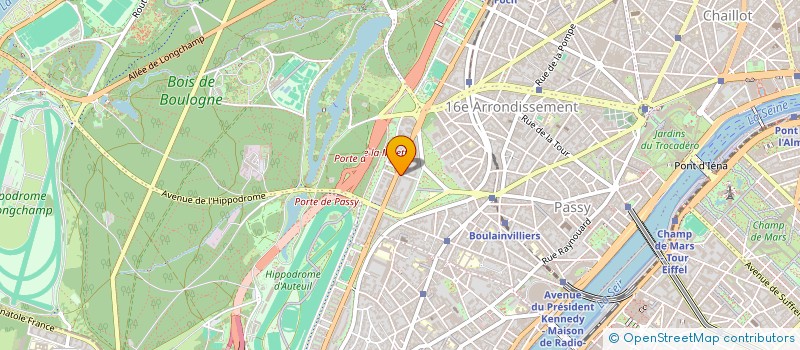 localisation de l'entreprise COPR 21 BD SUCHET 75016 PARIS  PARIS