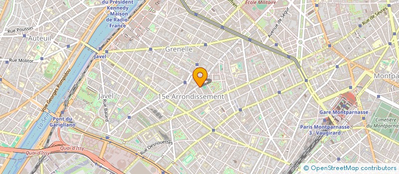 localisation de l'entreprise COPR 22 R DE L ABBE GROULT 75015 PARIS  PARIS