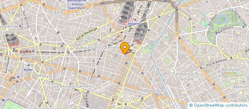 localisation de l'entreprise COPR 22 RUE DE LA FIDELITE 75010 PARIS  PARIS
