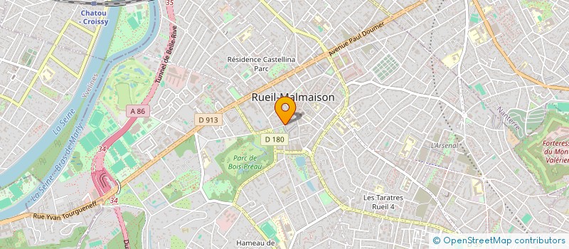 localisation de l'entreprise COPR 22 RUE JEAN LE COZ 92500 RUEIL MALMAISON à RUEIL-MALMAISON