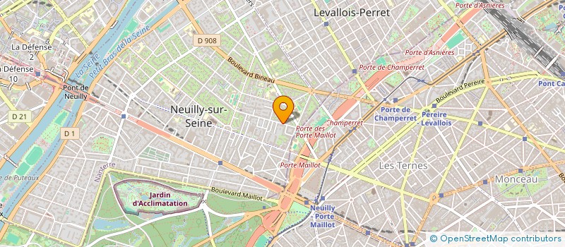 localisation de l'entreprise COPR 22 RUE PERRONET 92200 NEUILLY SUR SEINE à NEUILLY-SUR-SEINE