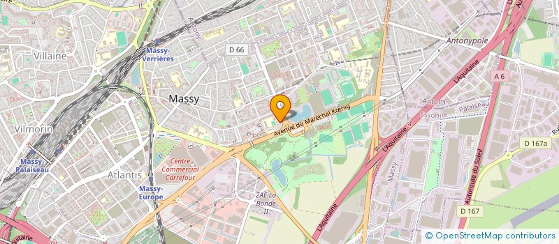 localisation de l'entreprise COPR 227 RES ST MARC IMM H 1 PL D ALLEMAGNE 91 MASSY à MASSY
