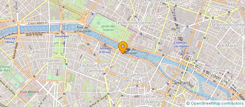 localisation de l'entreprise COPR 23 25 QUAI VOLTAIRE 75007 PARIS  PARIS