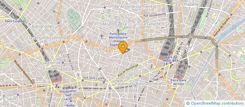localisation de l'entreprise COPR 23 AV TRUDAINE 75009 PARIS 09  PARIS