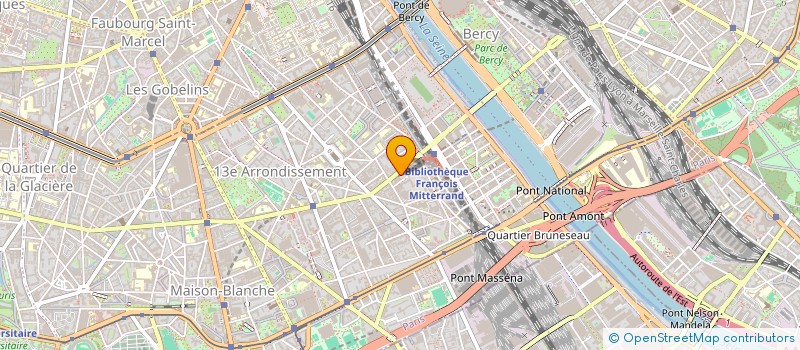 localisation de l'entreprise COPR 23 R DE TOLBIAC ET 5/7 R LEREDDE  PARIS