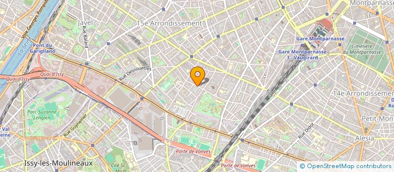 localisation de l'entreprise COPR 23 RUE DES MORILLONS 75015 PARIS  PARIS