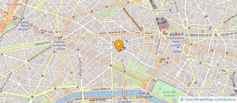 localisation de l'entreprise COPR 23 RUE JEAN MERMOZ  PARIS