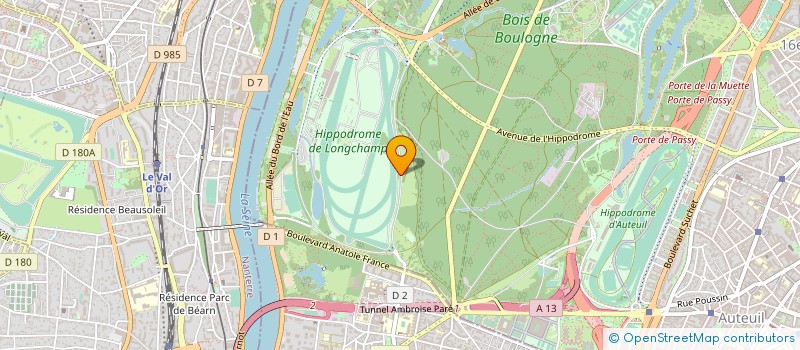 localisation de l'entreprise COPR 23 RUE LE SUEUR 75116 PARIS  PARIS