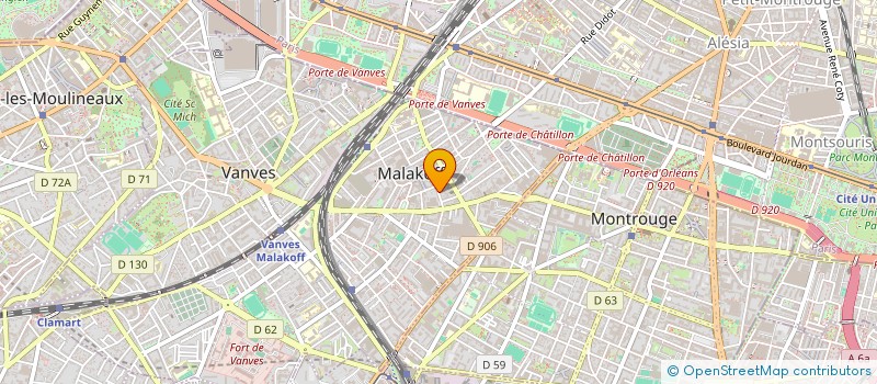 localisation de l'entreprise COPR 23 RUE SALVADOR ALLENDE 92240 MALAKOFF  MALAKOFF