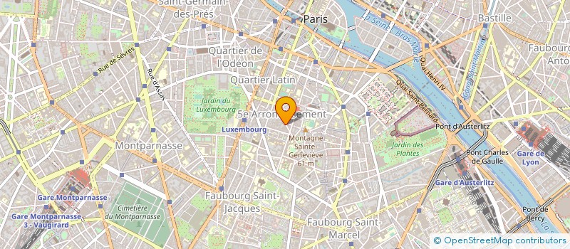 localisation de l'entreprise COPR 24 RUE DES FOSSES ST JACQUES 75005 PARIS  PARIS