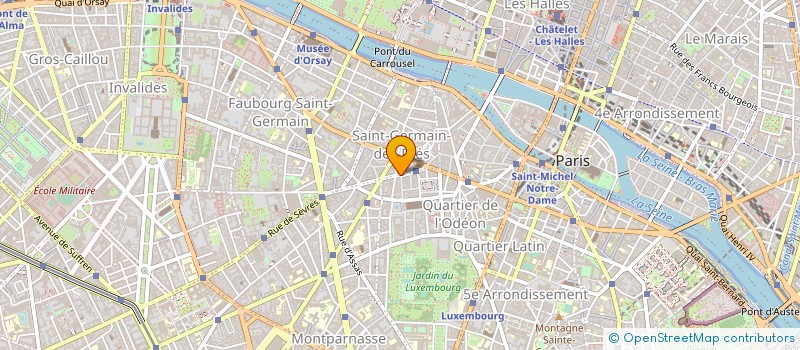 localisation de l'entreprise COPR 24 RUE DU FOUR 75006 PARIS  PARIS