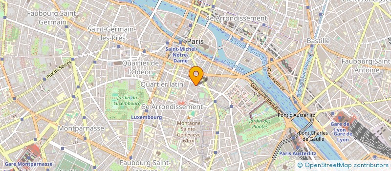 localisation de l'entreprise COPR 24 RUE MONTAGNE SAINTE GENVIEVRE 75005 PARIS  PARIS