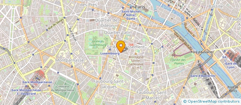 localisation de l'entreprise COPR 24 RUE PIERRE ET MARIE CURIE 75005 PARIS  PARIS
