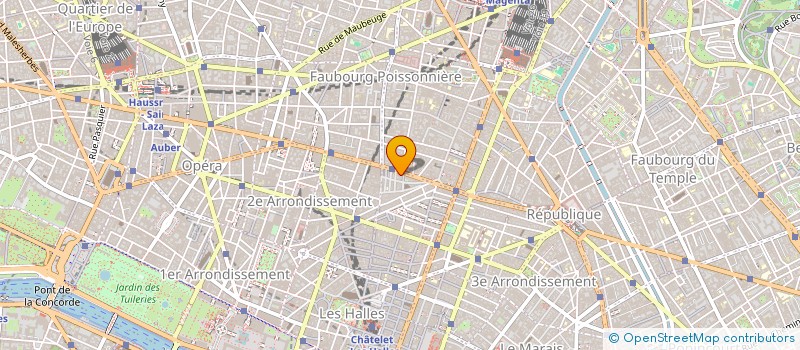 localisation de l'entreprise COPR 25 BD BONNE NOUVELLE 75002 PARIS  PARIS