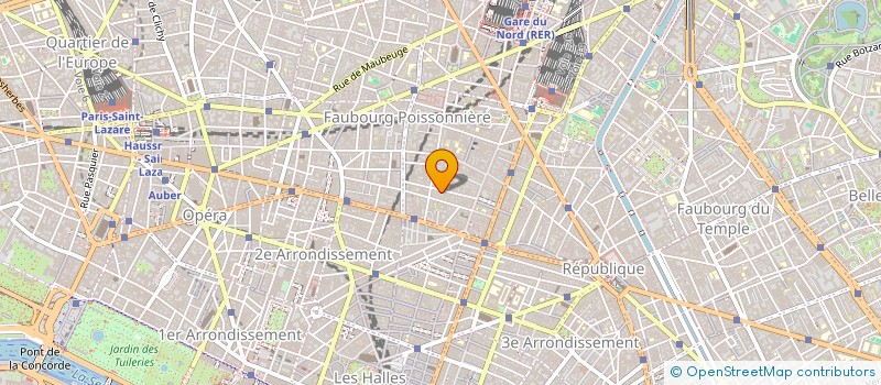 localisation de l'entreprise COPR 25 RUE D ENGHIEN 75010 PARIS  PARIS