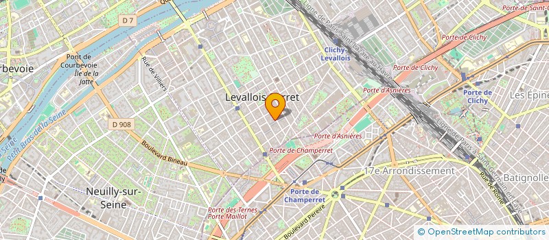 localisation de l'entreprise COPR 25 RUE DE TREBOIS 9230 0 LEVALLOIS PERRET à LEVALLOIS-PERRET