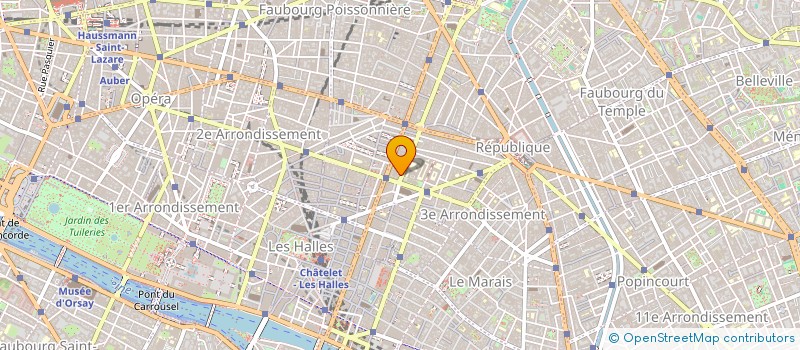 localisation de l'entreprise COPR 251 RUE ST MARTIN 75003 PARIS  PARIS