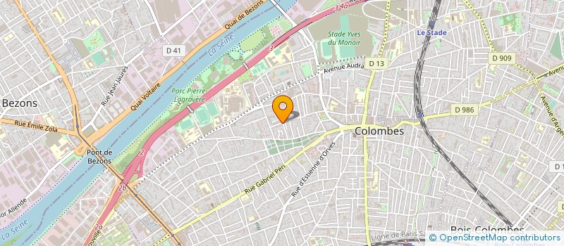 localisation de l'entreprise COPR 255 RUE SAINT DENIS 92700 COLOMBES à COLOMBES