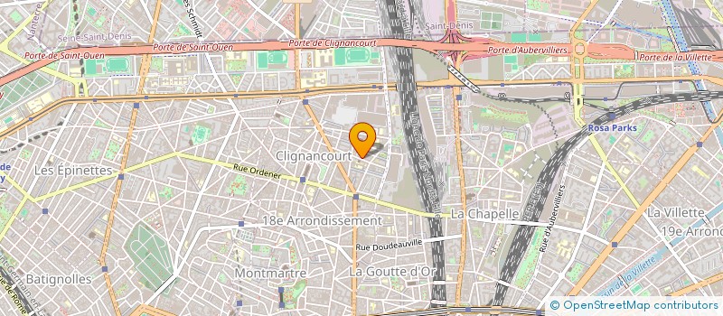 localisation de l'entreprise COPR 26 RUE DU SIMPLON 75018 PARIS  PARIS