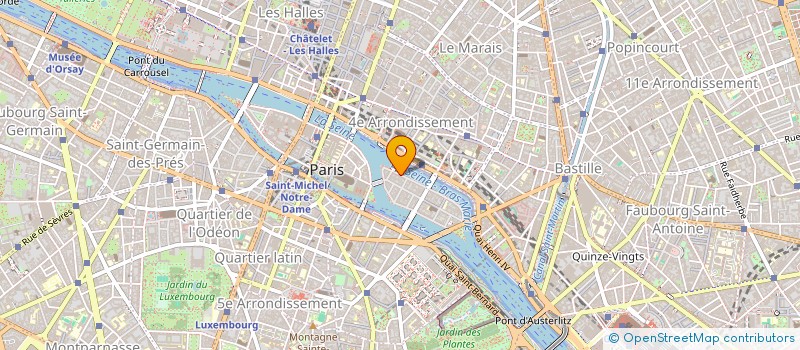 localisation de l'entreprise COPR 27 QUAI BOURBON 75004 PARIS  PARIS