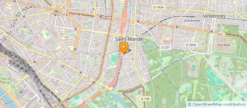 localisation de l'entreprise COPR 27 RUE ALLARD 94160 SAINT MANDE à SAINT-MANDE