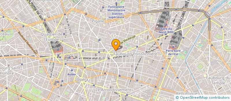 localisation de l'entreprise COPR 27 RUE BUFFAUT PARIS 9  PARIS