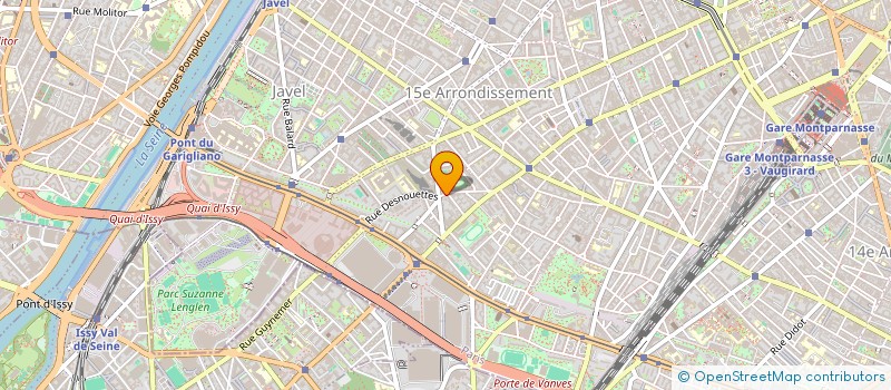 localisation de l'entreprise COPR 27 RUE DESNOUETTES 75015 PARIS  PARIS