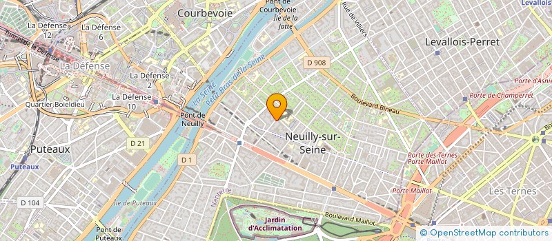 localisation de l'entreprise COPR 28 RUE DE L EGLISE 92200 NEUILLY SUR SEINE à NEUILLY-SUR-SEINE