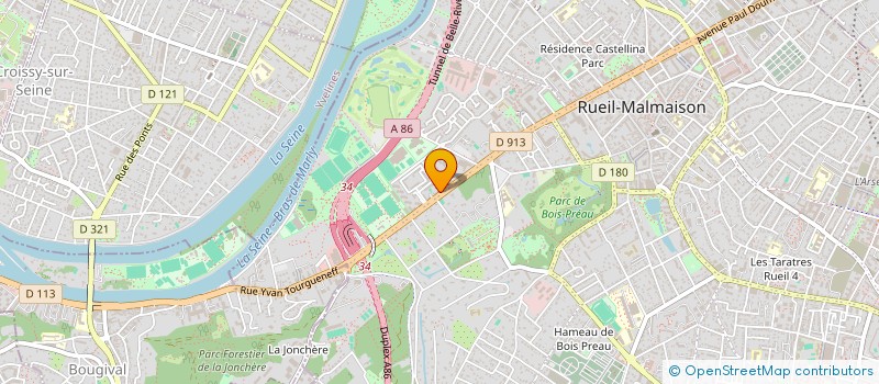 localisation de l'entreprise COPR 282 290 AV BONAPARTE 92500 RUEIL MALMAISON à RUEIL-MALMAISON