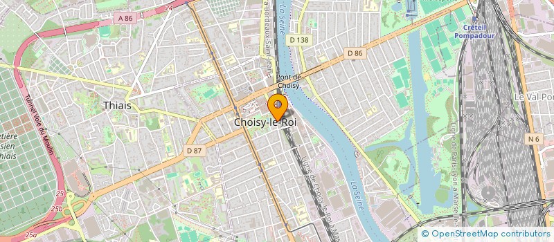 localisation de l'entreprise COPR 29 AV ANATOLE FRANCE 94 CHOISY LE ROI à CHOISY-LE-ROI