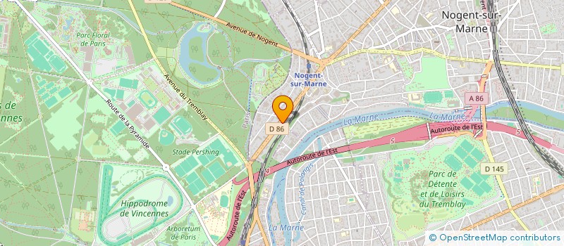 localisation de l'entreprise COPR 29 AV DE JOINVILLE 94130 NOGENT SUR MARNE à NOGENT-SUR-MARNE