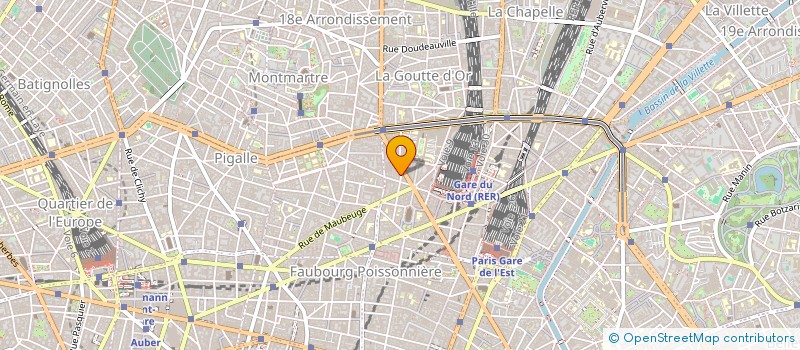 localisation de l'entreprise COPR 29 BIS RUE DE ROCROY 75010 PARIS  PARIS 10