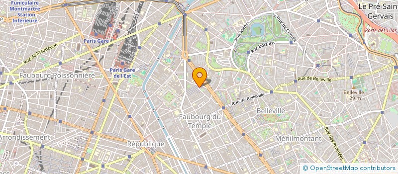 localisation de l'entreprise COPR 29 RUE SAINTE MARTHE 75010 PARIS  PARIS