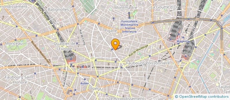 localisation de l'entreprise COPR 2B 4 R LAFFERRIERE 75009 PARIS  PARIS