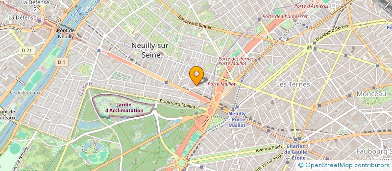 localisation de l'entreprise COPR 2B R COMMANDANT PILOT 92200 NEUILLY SUR SEINE à NEUILLY-SUR-SEINE