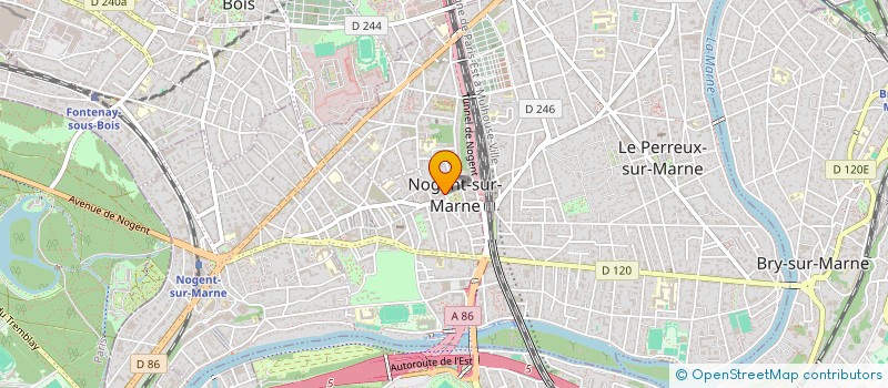 localisation de l'entreprise COPR 3 5 RUE MARECHAL VAILLANT 94 NOGENT à NOGENT-SUR-MARNE