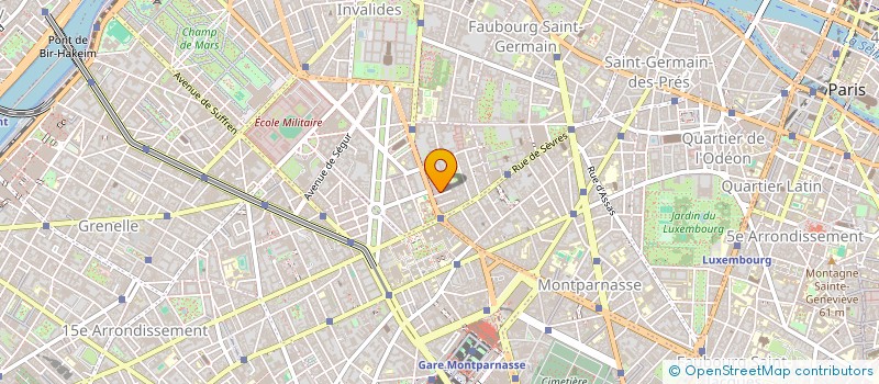 localisation de l'entreprise COPR 3 AV CONSTANT COQUELIN 75007 PARIS  PARIS