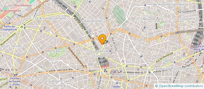localisation de l'entreprise COPR 3 RUE CLAPEYRON 75008 PARIS  PARIS