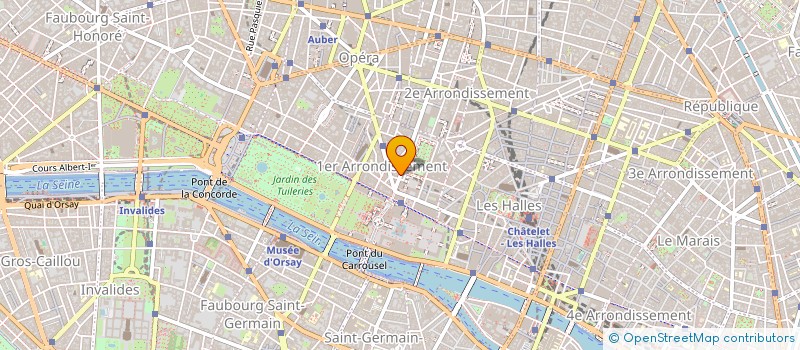 localisation de l'entreprise COPR 3 RUE DE RICHELIEU  75001 PARIS  PARIS