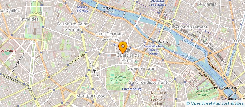 localisation de l'entreprise COPR 3 RUE DE TOURNON 75006 PARIS  PARIS