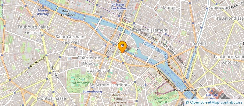 localisation de l'entreprise COPR 3 RUE LAGRANGE 75005 PARIS 0  PARIS